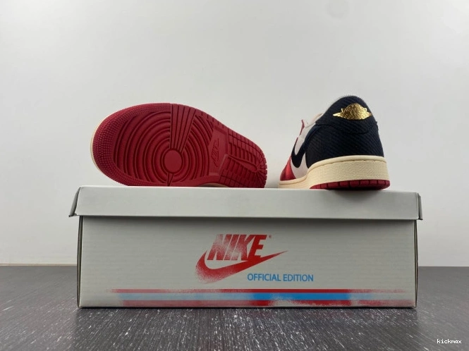 Rep OG Air 1 x Away FN0432-100 Low Room Trophy Jordan 0716